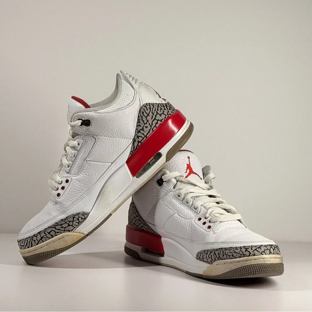 Air Jordan 3 Retro Fire Red Men's Size 12 - Picture 11 of 12